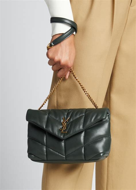 YSL puffer handbags